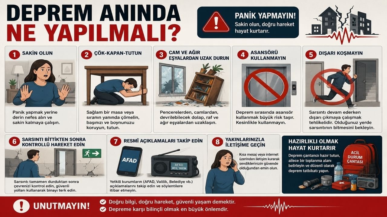 Deprem Esnasında Asansör Kullanılır mı