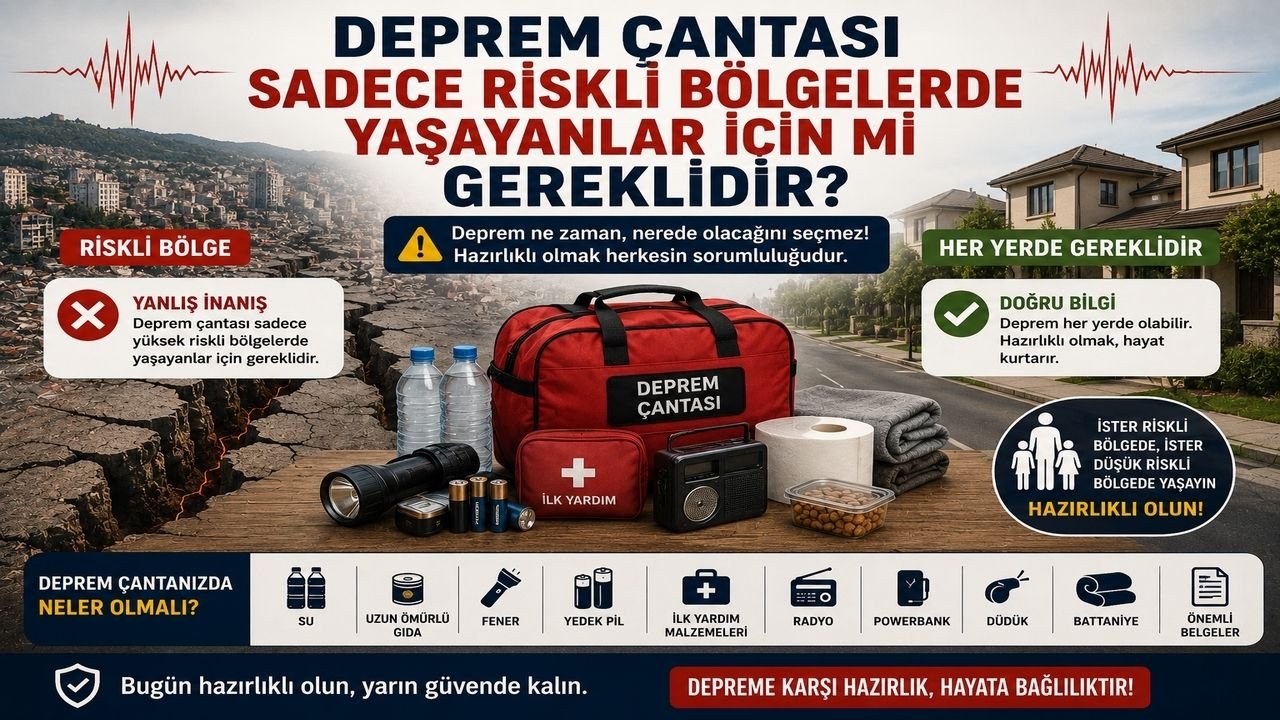 Deprem ile İlgili Doğru Bilinen Yanlışlar