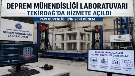 Deprem Mühendisliği Laboratuvarı Tekirdağ’da Hizmete Açıldı: Yapı Güvenliği için Yeni Dönem