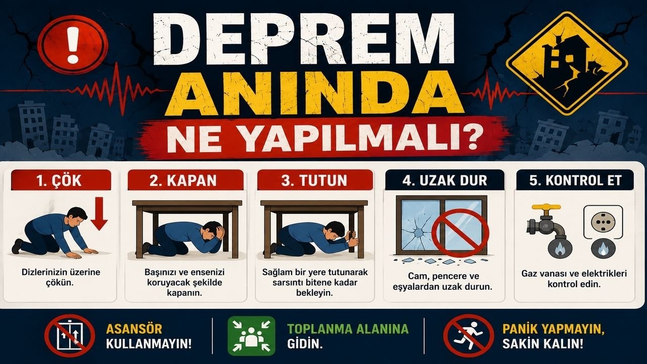 Deprem Sırasında Koşmak Doğru mu