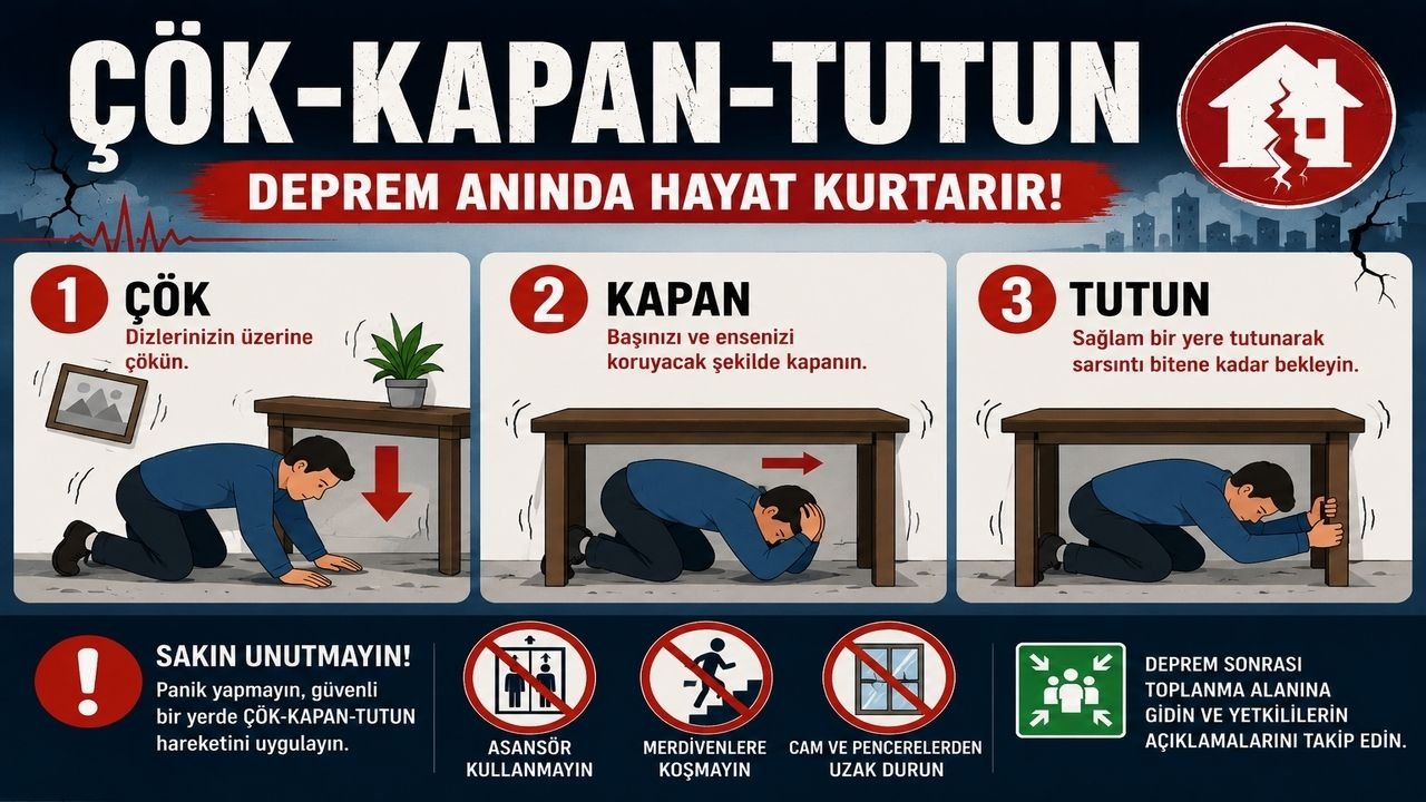 Deprem Sırasında Koşmak Doğru mu