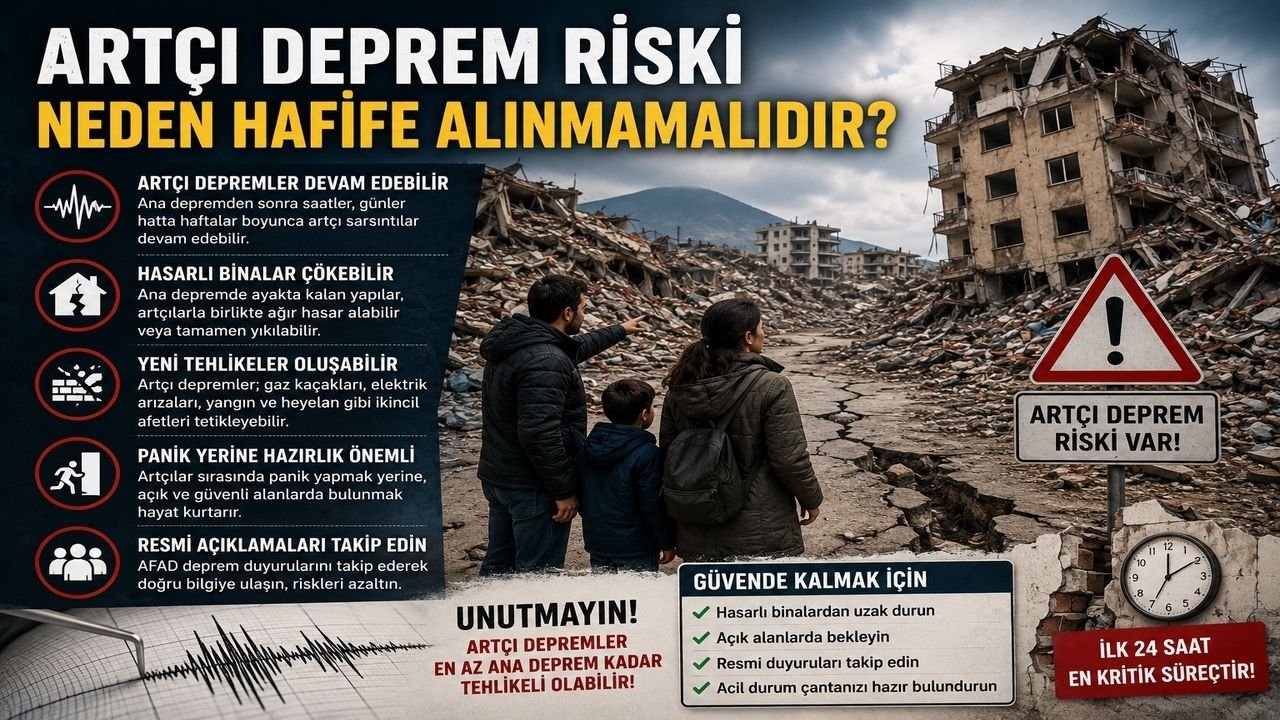 Deprem Sonrası İlk 24 Saat