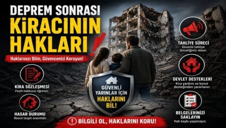 Deprem Sonrası Kiracının Hakları: Depremden Sonra Kiracılar Hangi Haklara Sahiptir?