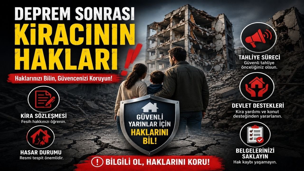 Deprem Sonrası Kiracının Hakları
