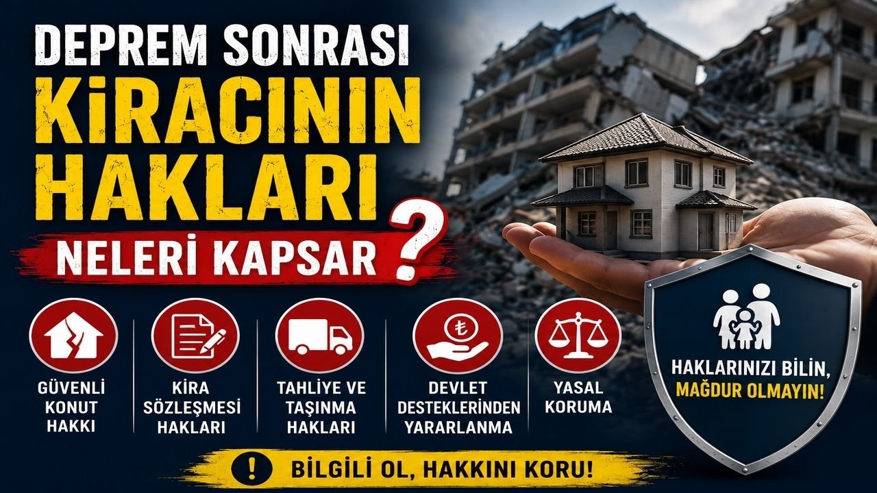 Deprem Sonrası Kiracının Hakları