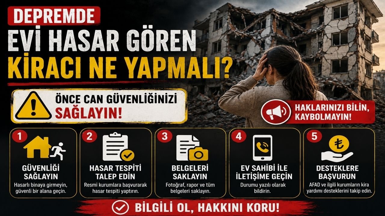 Deprem Sonrası Kiracının Hakları
