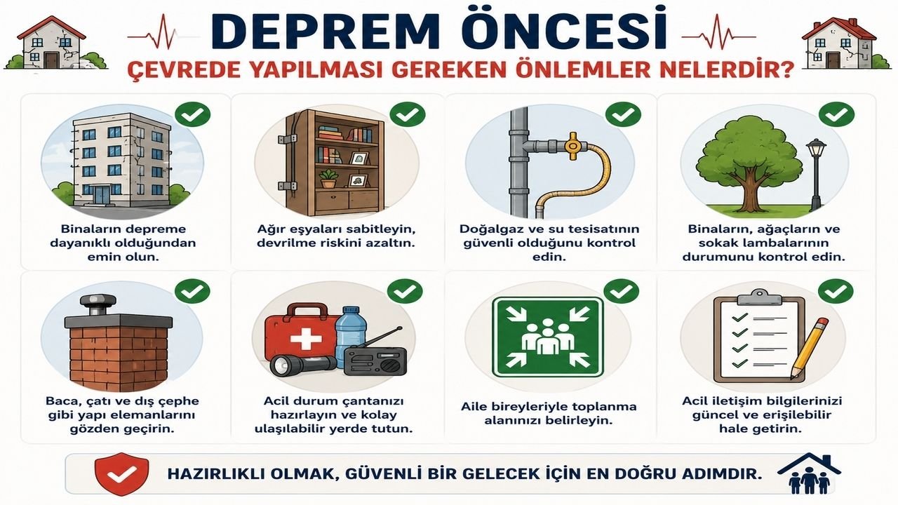 Deprem Sonrası Ne Yapmalı