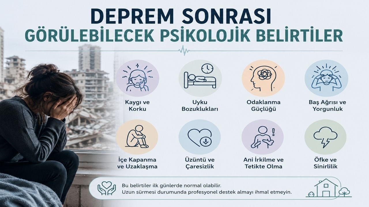 Deprem Sonrası Stres Nasıl Geçer?