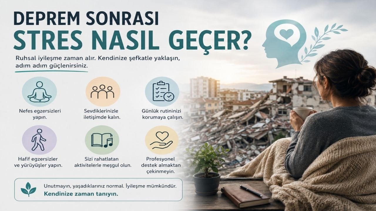 Deprem Sonrası Stres Nasıl Geçer?