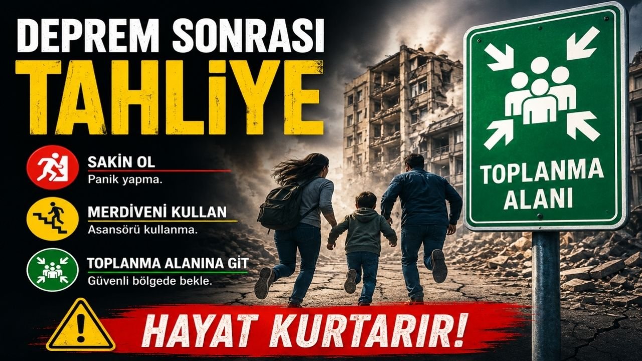 Deprem Sonrası Tahliye