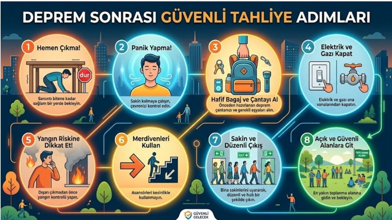 Deprem Sonrası Tahliye 