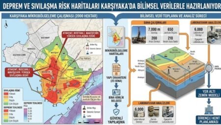 Deprem ve Sıvılaşma Risk Haritaları Karşıyaka’da Bilimsel Verilerle Hazırlanıyor