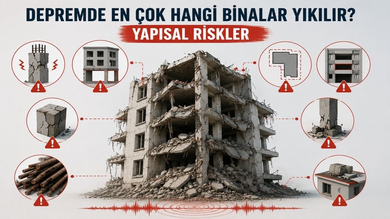 Depremde En Çok Hangi Binalar Yıkılır