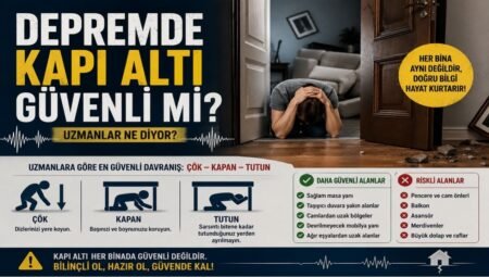 Depremde Kapı Altı Güvenli mi? Uzmanların Yanıtı ve Doğru Bilinen Yanlışlar