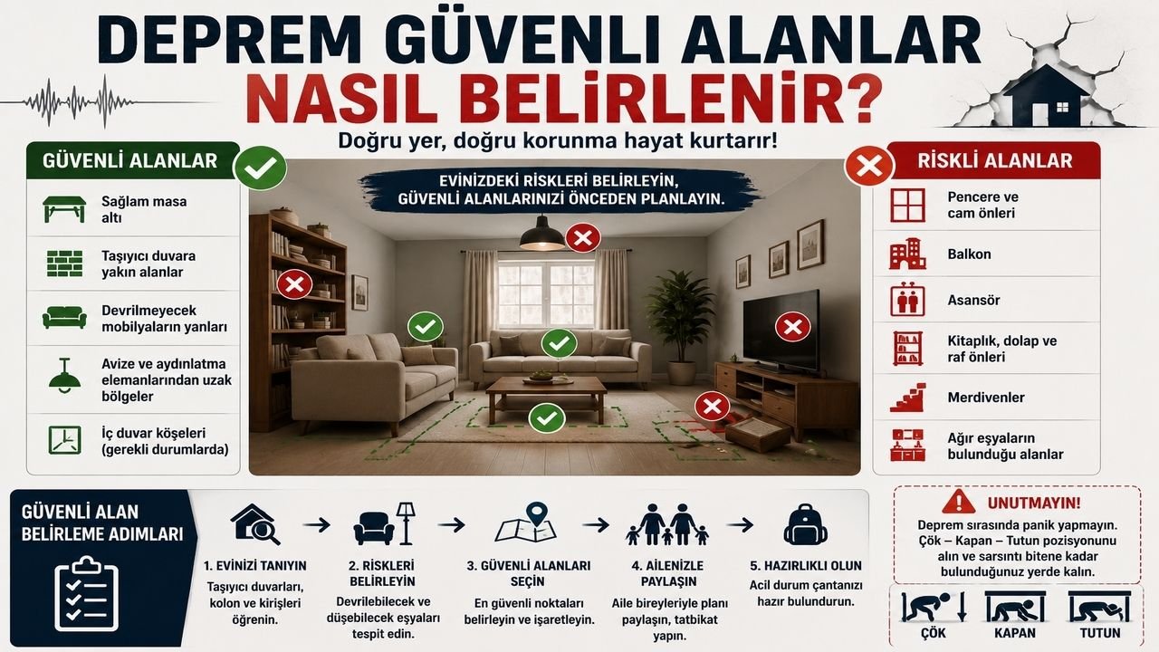 Depremde Kapı Altı Güvenli mi
