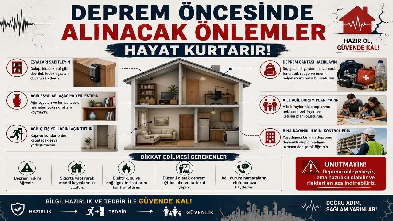Depremde Kapı Altı Güvenli mi