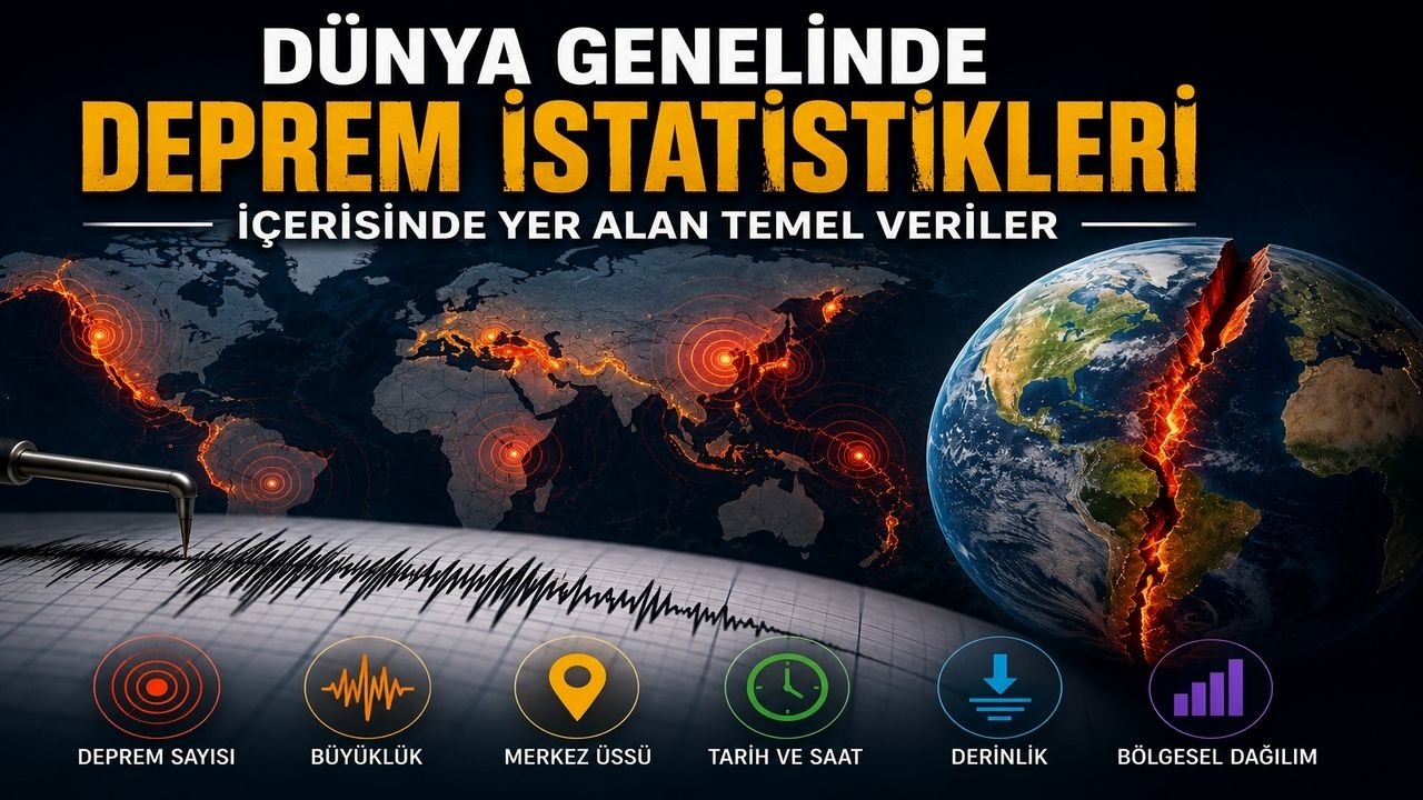 Dünya Genelinde Deprem İstatistikleri