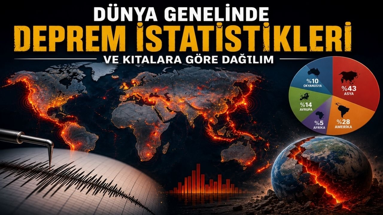Dünya Genelinde Deprem İstatistikleri