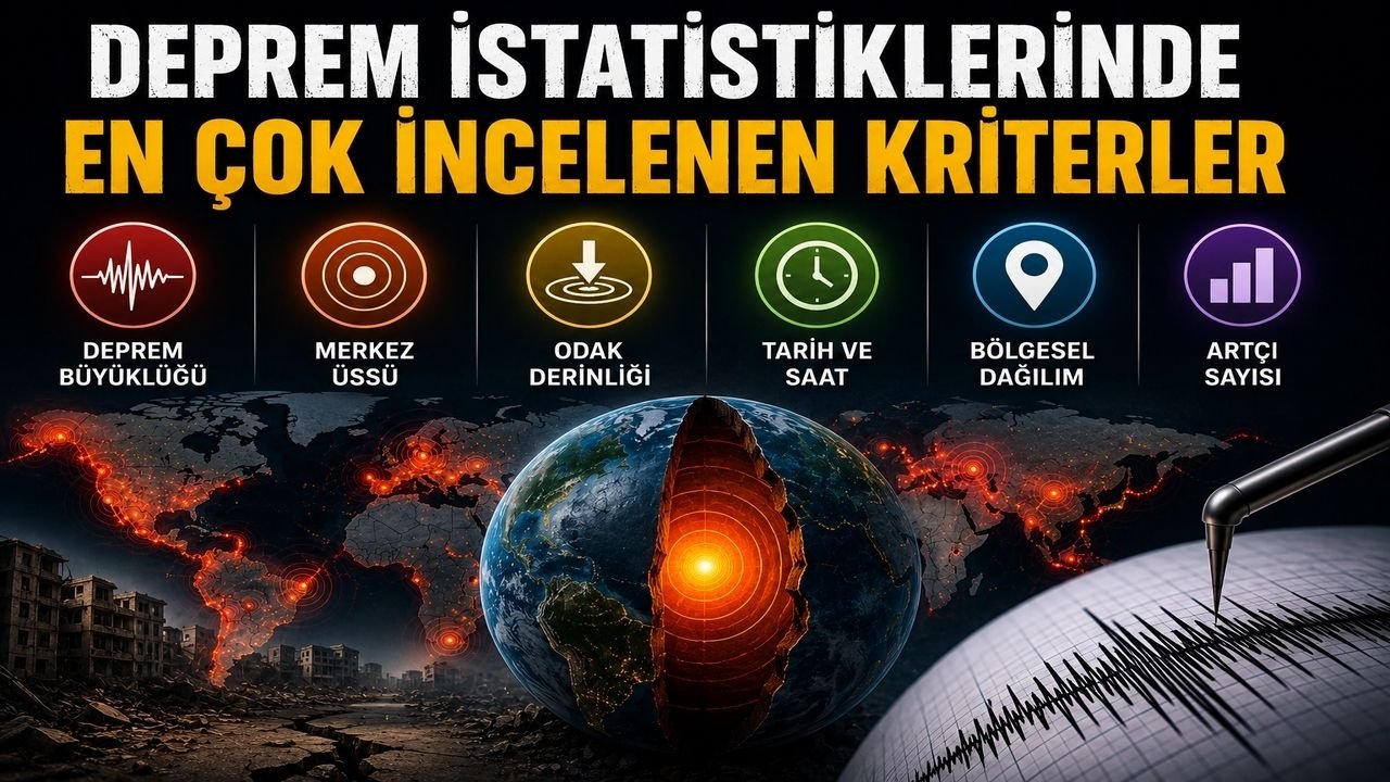 Dünya Genelinde Deprem İstatistikleri