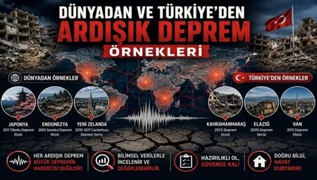 Dünyadan ve Türkiye’den Ardışık Deprem Örnekleri: Neden Yaşanır, Nasıl Değerlendirilir?