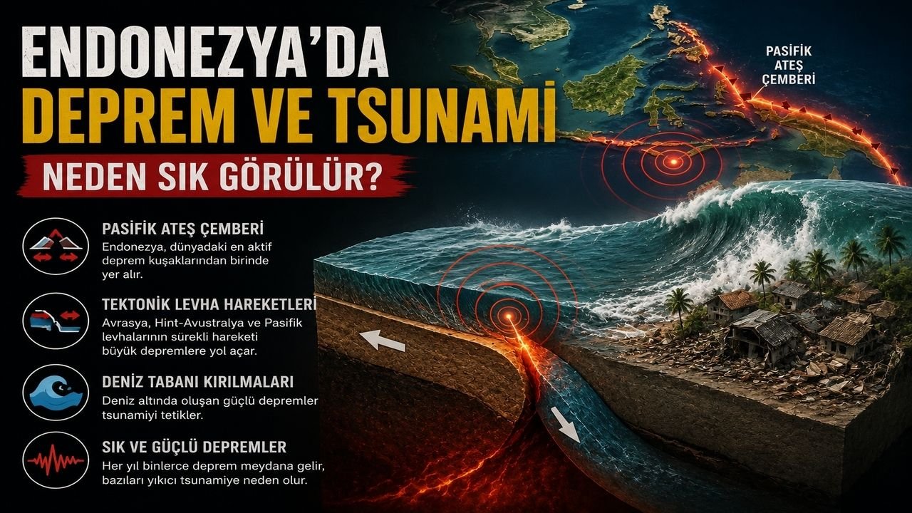Endonezya'da Deprem ve Tsunami
