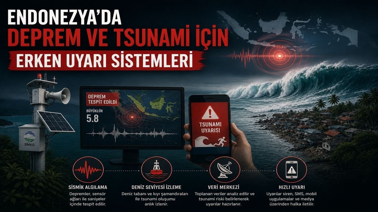 Endonezya'da Deprem ve Tsunami