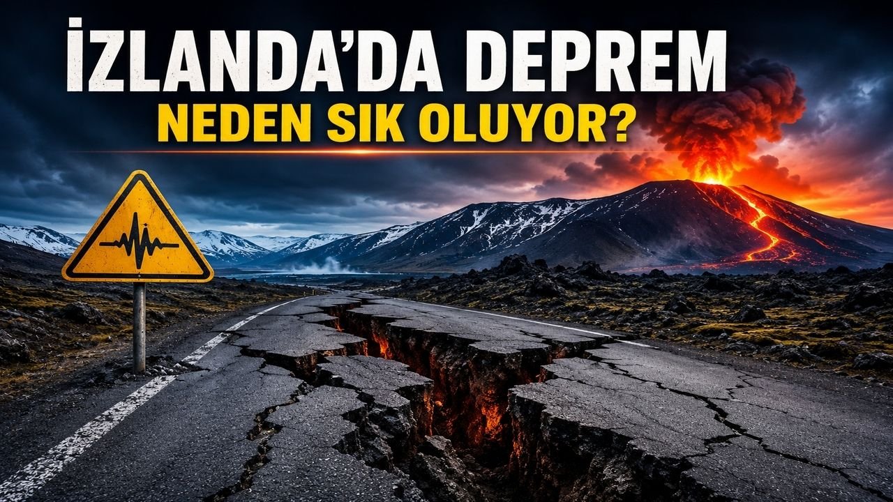İzlanda'da Deprem