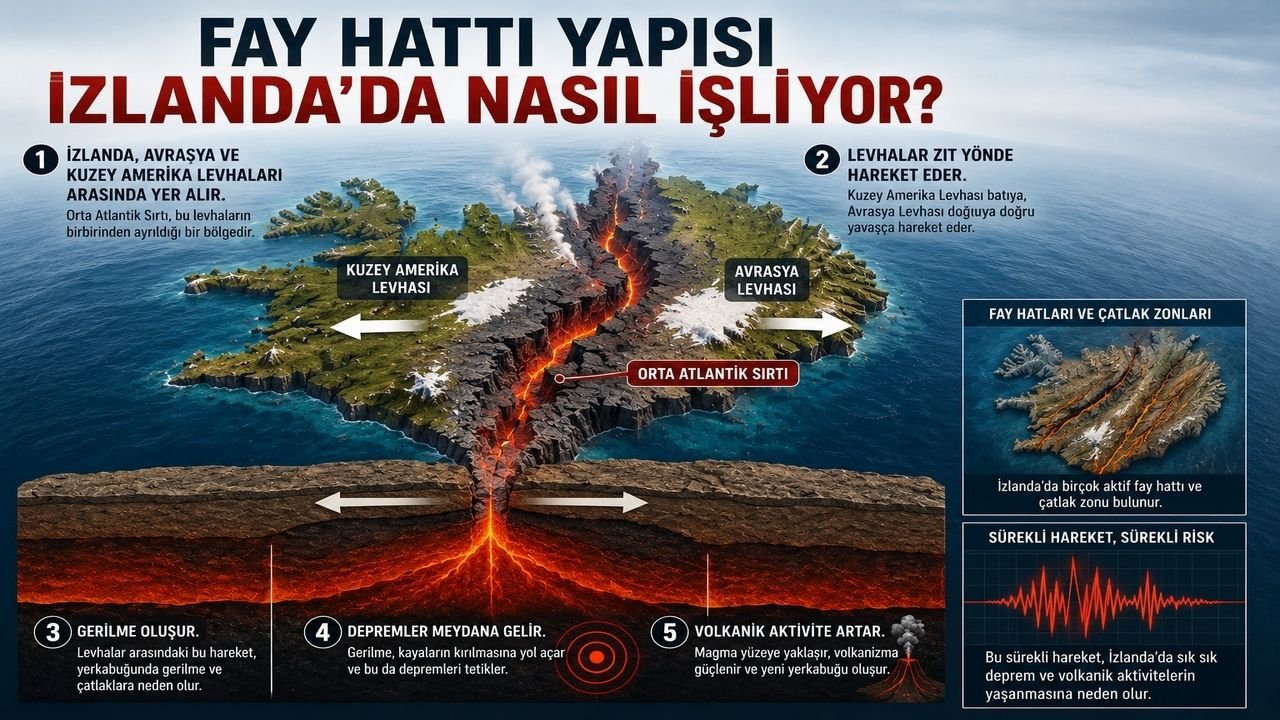 İzlanda'da Deprem