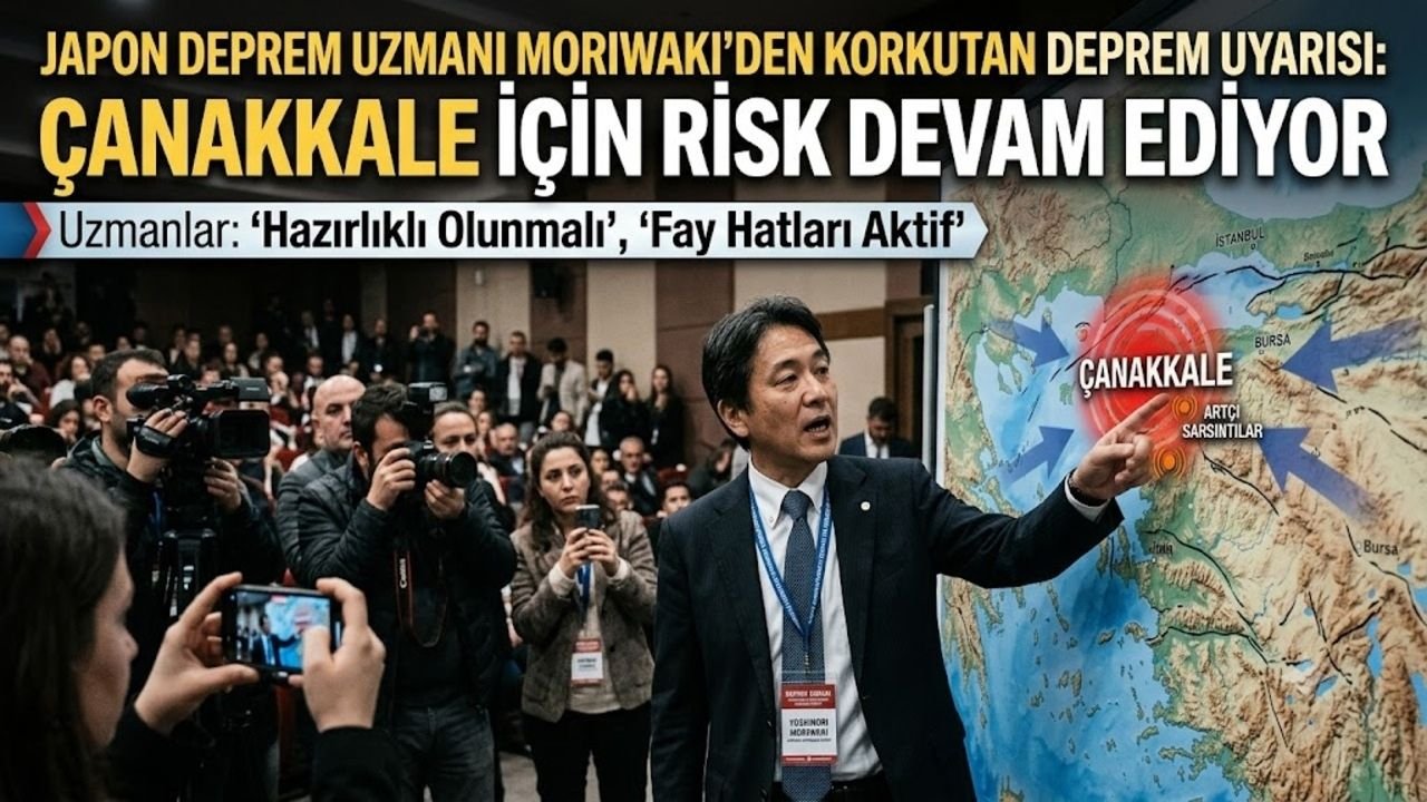 Japon Deprem Uzmanı Moriwaki'den Korkutan Deprem