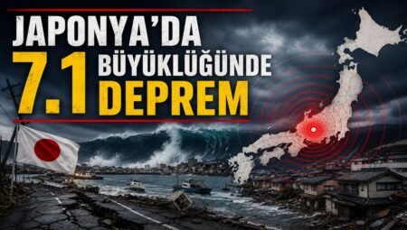 Japonya’da 7.1 Büyüklüğündeki Deprem Sonrası Tsunami Uyarısı Yapıldı
