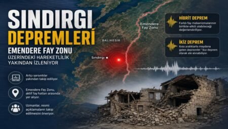 Sındırgı Depremleri Emendere Fay Zonu Üzerindeki Hareketliliği Yeniden Gündeme Taşıdı