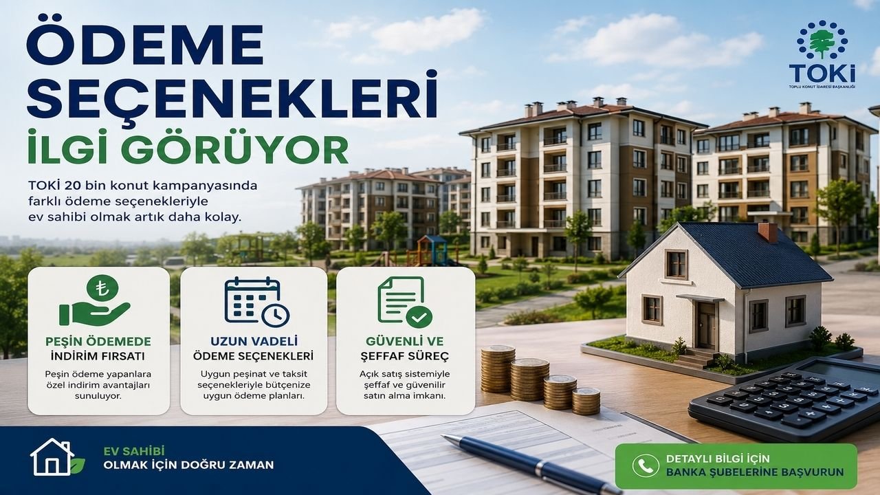 TOKİ 20 Bin Konut Kampanyası