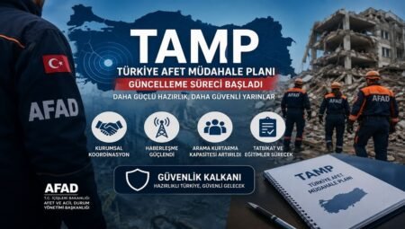 Türkiye Afet Müdahale Planı (TAMP) Güncelleme Süreci Deprem Hazırlığında Yeni Adımlar Getiriyor