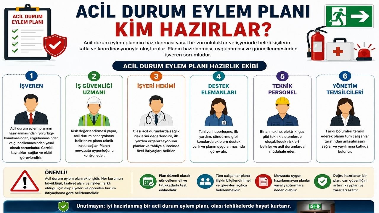 Acil Durum Eylem Planı Hazırlama Rehberi: 2026 Güncel Uygulamalar, Yasal Süreç ve Örnekler