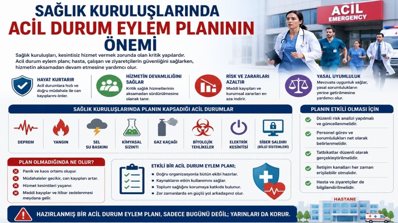 Acil Durum Eylem Planı Hazırlama Rehberi: 2026 Güncel Uygulamalar, Yasal Süreç ve Örnekler