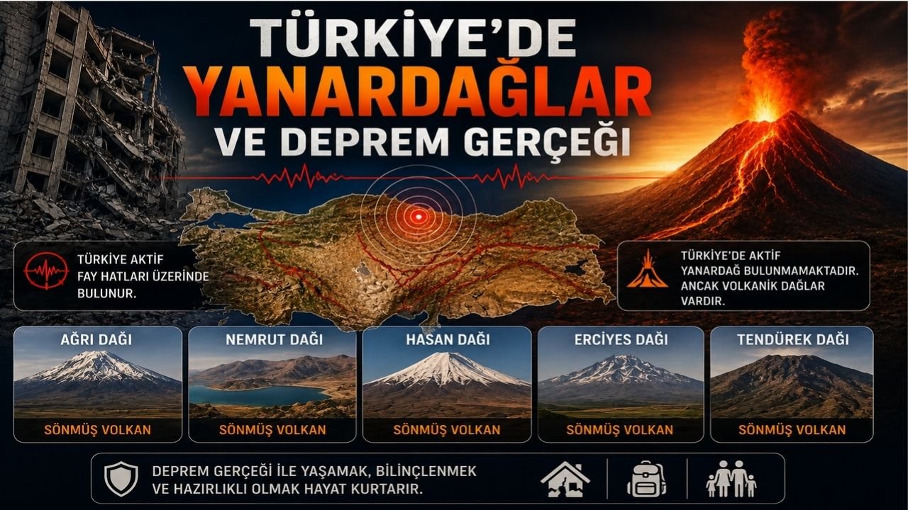 Depremler ve Yanardağ Patlamaları