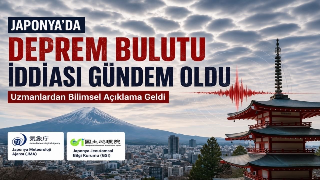Japonya'da Deprem Bulutu