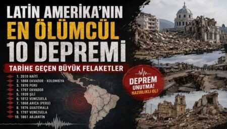Latin Amerika’nın En Ölümcül 10 Depremi: Tarihe Geçen Büyük Felaketler