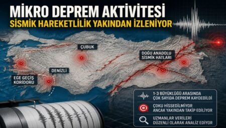 Mikro Deprem Aktivitesi Sismik Hareketliliğin İzlenmesinde Öne Çıktı