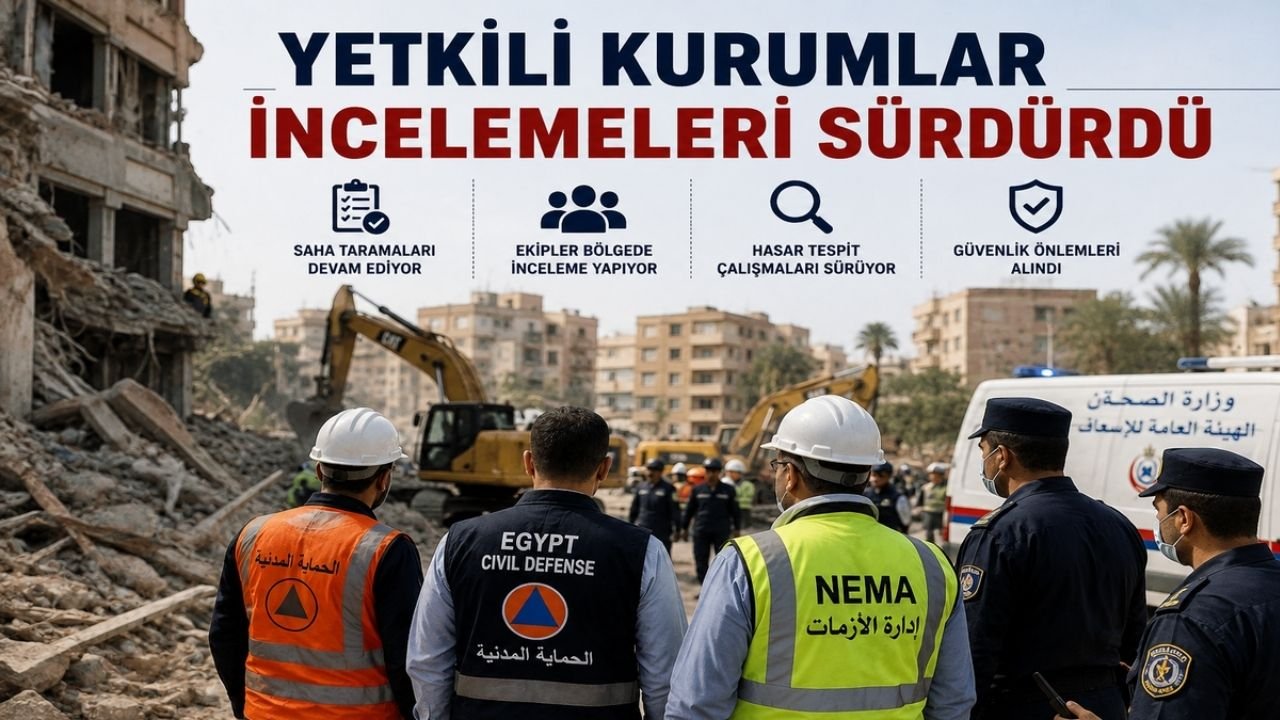 Mısır'da 5.3 Büyüklüğünde Deprem