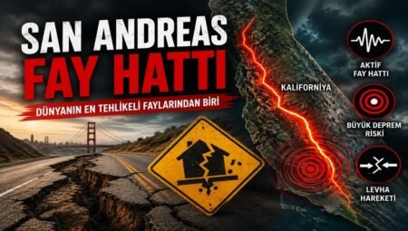 Dünyanın En Çok Araştırılan Aktif Fay Sistemlerinden Biri: San Andreas Fay Hattı