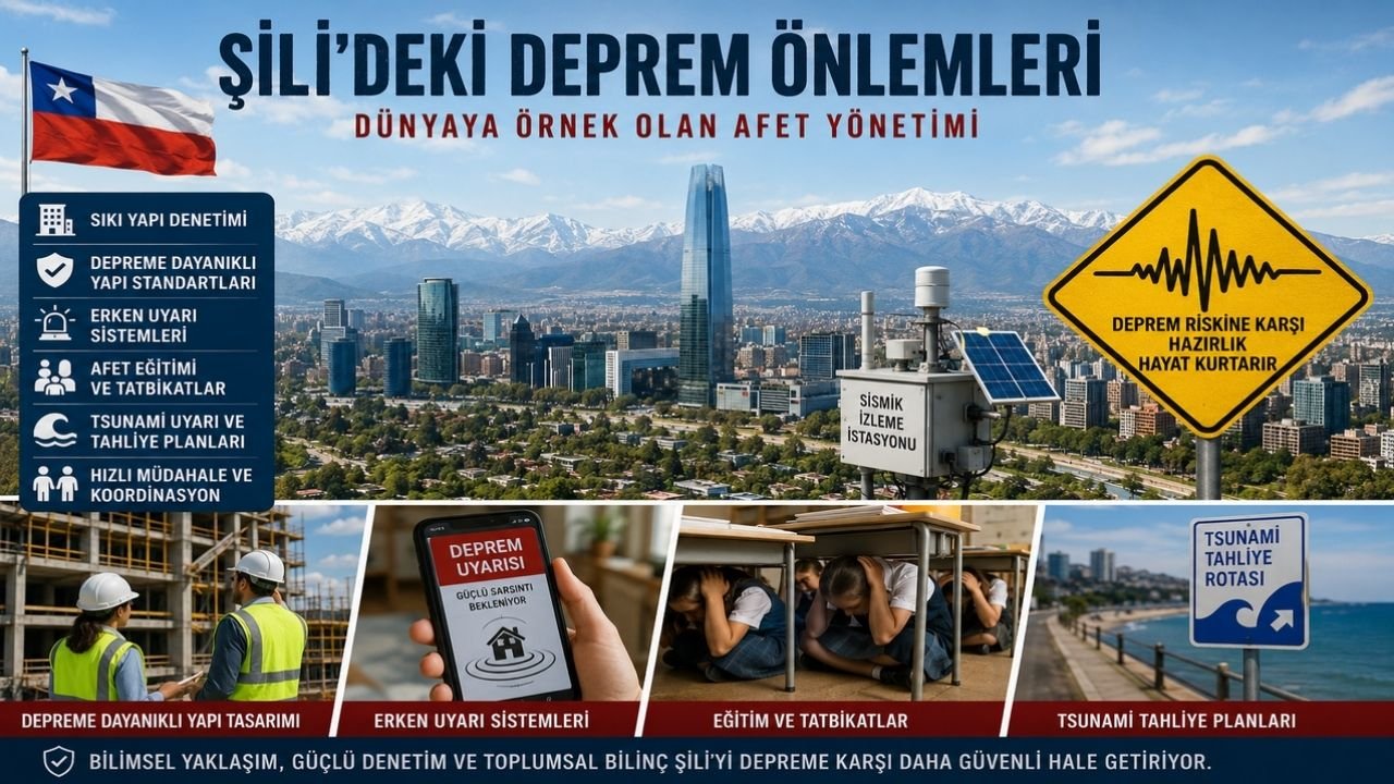 Şili'deki Deprem Önlemleri