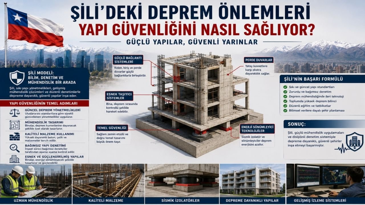 Şili'deki Deprem Önlemleri 