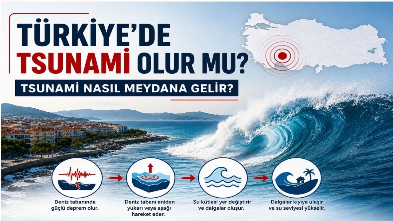 Türkiye'de Tsunami Olur mu